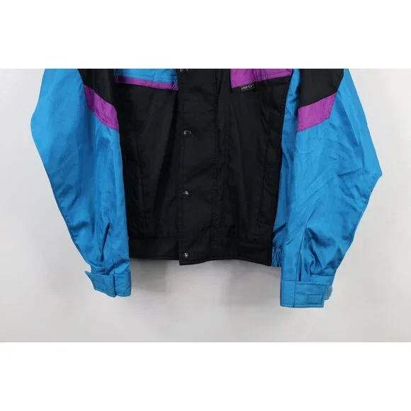 Vintage 80s 90s The North Face Mens Medium Goretex Color Block Waterproof Jacket